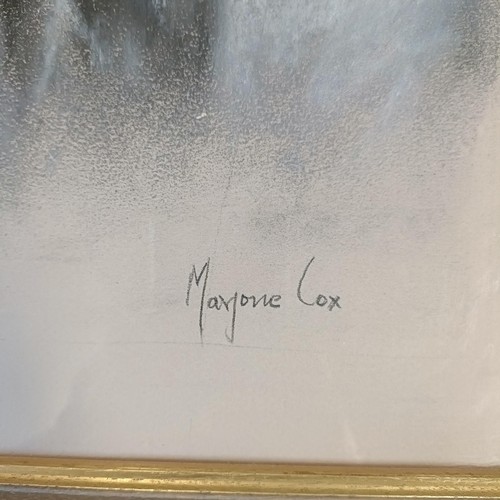 674 - Marjorie Cox, pet portrait, Isla, pastel, signed and dated 1998, 46 x 35 cm