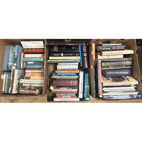 743 - Assorted books (3 boxes)