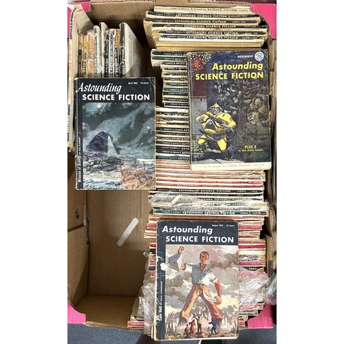 752 - Assorted 1950s and 1960s Astounding Science Fiction paperbacks (box) Provenance: Part of a large sin... 