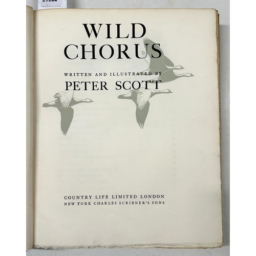 758 - Scott (Peter), Wild Chorus, limited edition copy, 1/1200, No 217, signed by the author