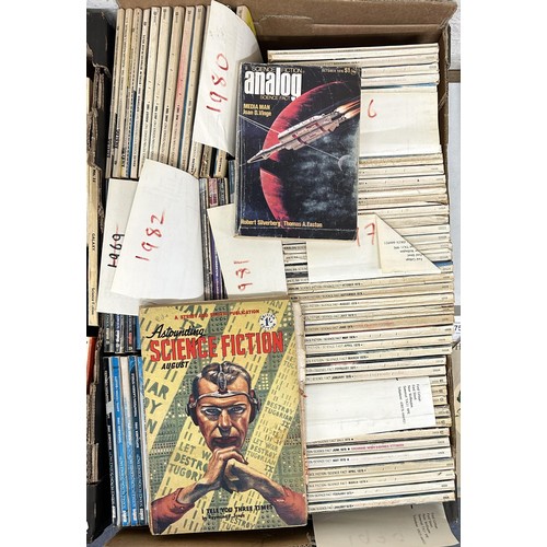 757 - Assorted 1970s and 1980s Analogue Science Fiction paperbacks (box) Provenance: Part of a large singl... 