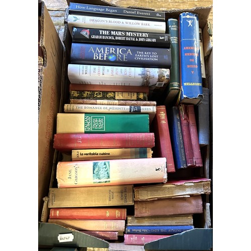 740 - Assorted books (5 boxes)