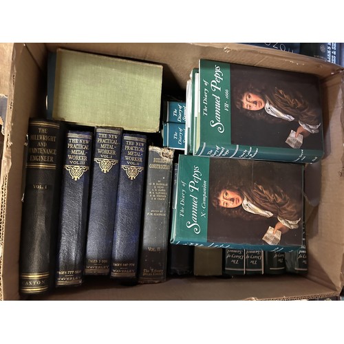 741 - Assorted books (5 boxes)