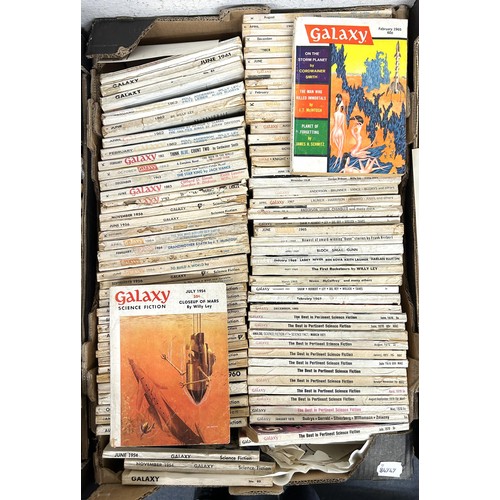 754 - Assorted 1950s and 1960s Galaxy Science Fiction paperbacks (box) Provenance: Part of a large single ... 