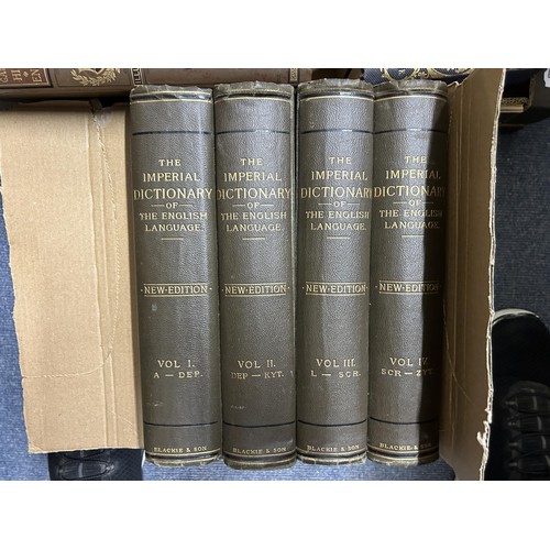 769 - Wood (J G), The Illustrated Natural History, 3 vols., and assorted other books (2 boxes)