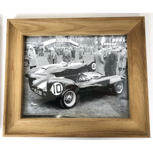 435 - Mike Hawthorn archive, including signed photographs, a Christmas card, 1958, two funeral service she... 