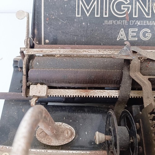 803 - A Mignon AEG adding machine