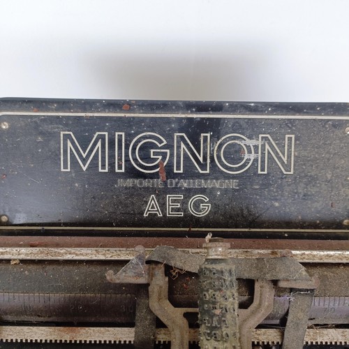 803 - A Mignon AEG adding machine