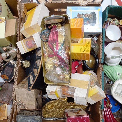 853 - A large quantity of assorted items, to include ceramics, collectors plates, dolls and other items (q... 