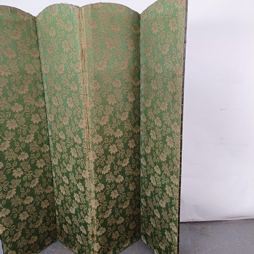 150 - A folding screen, each panel 145 cm