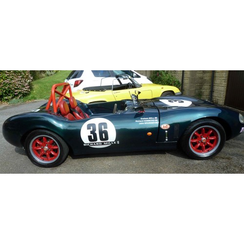 55 - 2000 Ginetta G20Registration number D33 TWFGreen with red highlights and a red interiorPrepared for ... 
