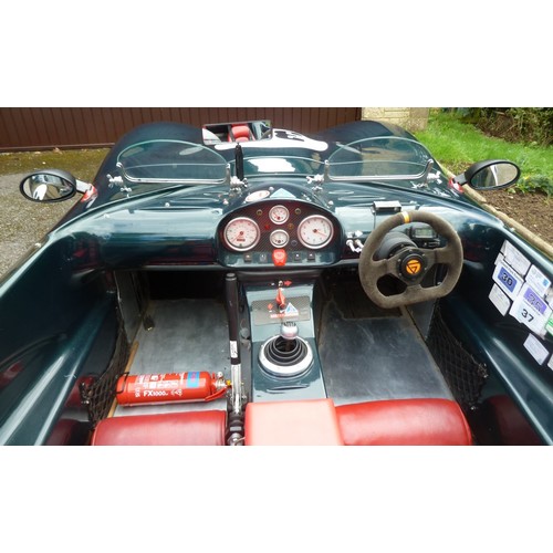 55 - 2000 Ginetta G20Registration number D33 TWFGreen with red highlights and a red interiorPrepared for ... 