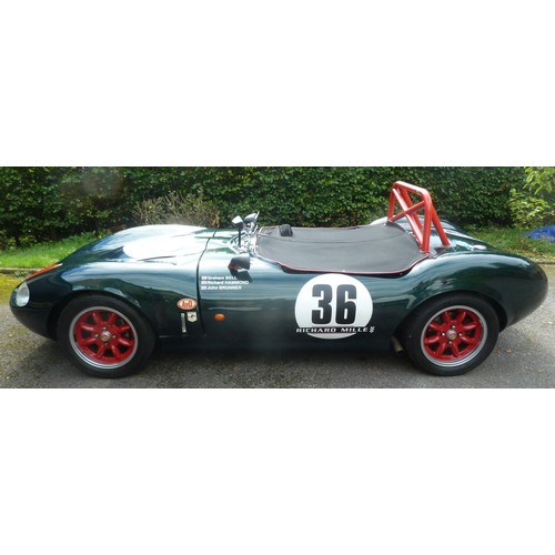 55 - 2000 Ginetta G20Registration number D33 TWFGreen with red highlights and a red interiorPrepared for ... 