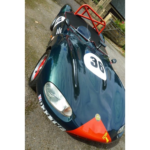 55 - 2000 Ginetta G20Registration number D33 TWFGreen with red highlights and a red interiorPrepared for ... 