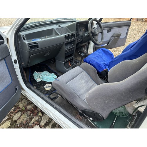 1985 Ford Escort RS TurboBeing sold without reserveRegistration number