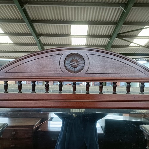 8 - An early 20th century walnut sideboard, 190 cm wide<br /><br />Please note collection is from TA9 4L...