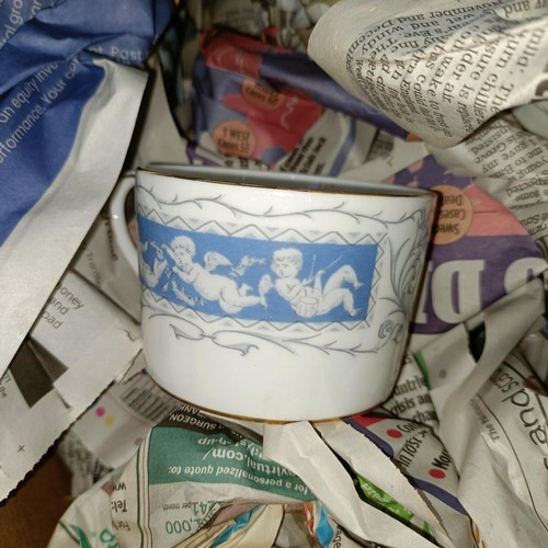 13 - A Coalport Revelry part tea service, and assorted ceramics (2 boxes)<br /><br />Please note collecti...