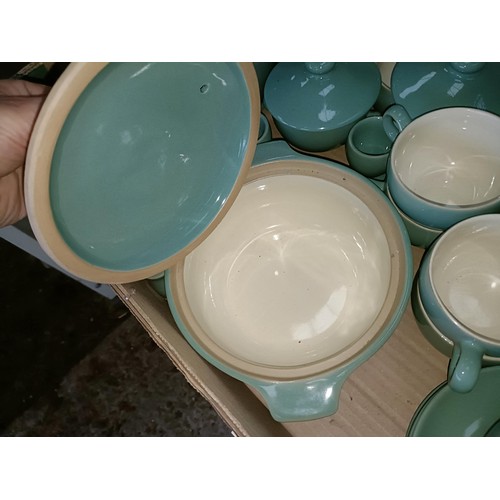 29 - Assorted Denby pottery (2 boxes)<br /><br />Please note collection is from TA9 4LJ only on 22nd, 23r...