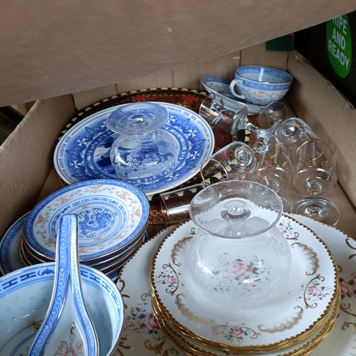 67 - Assorted ceramics, silver plate, and assorted other items (qty)Please note collection is from TA9 4L... 