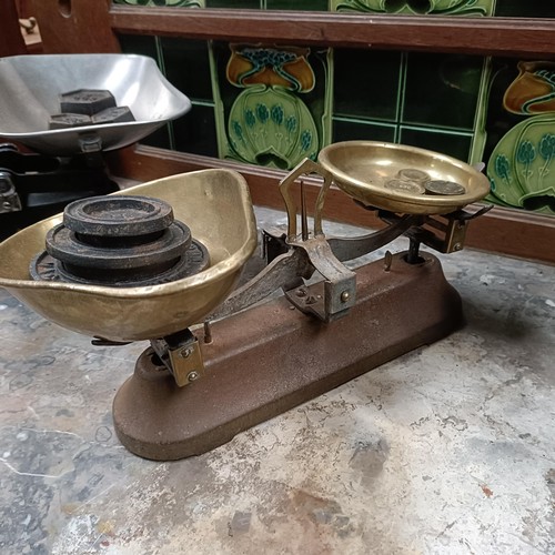 149 - A set of kitchen scales, and two others (3)Please note collection is from TA9 4LJ only on 22nd, 23rd... 