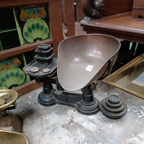 149 - A set of kitchen scales, and two others (3)Please note collection is from TA9 4LJ only on 22nd, 23rd... 