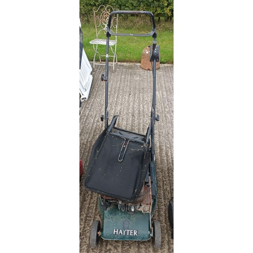 388 - A Hayter petrol lawnmowerPlease note collection is from TA9 4LJ only on 22nd, 23rd, 24th & 25th ... 