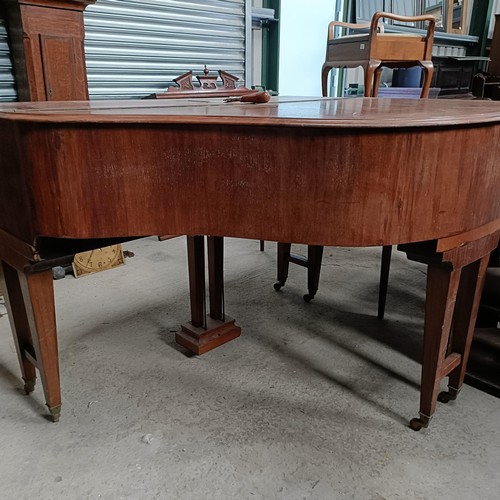 225 - A Schrother baby grand piano, in a mahogany case, 145 cm wide, Ivory Exemption ref WRYY5S2APlease no... 