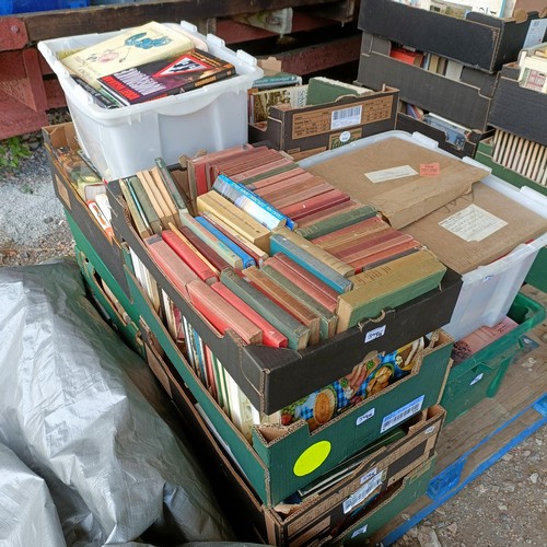 393 - A large quantity of assorted books...