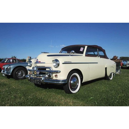 21 - 1954 Vauxhall Velox VagabondRegistration number USU 872CreamImported to the UK from Australia in 199... 