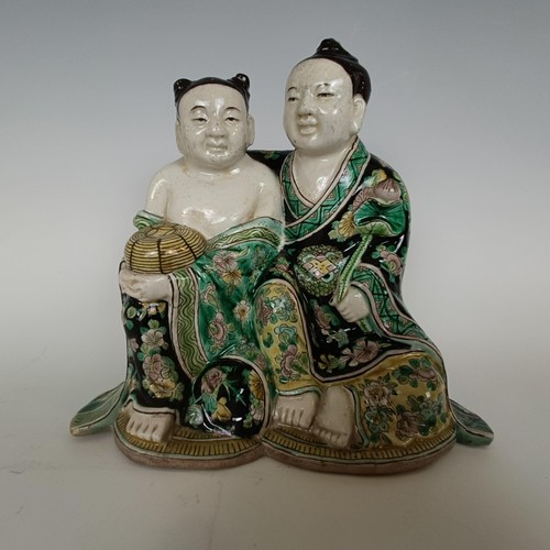 985 - A Chinese He figure, 16 cm high