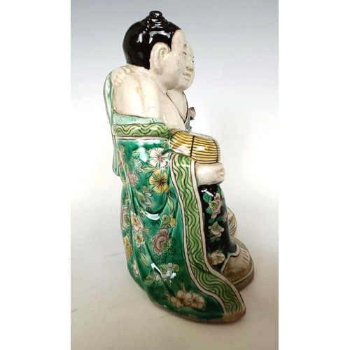 985 - A Chinese He figure, 16 cm high