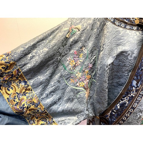 893 - A Chinese silk embroidered jacket