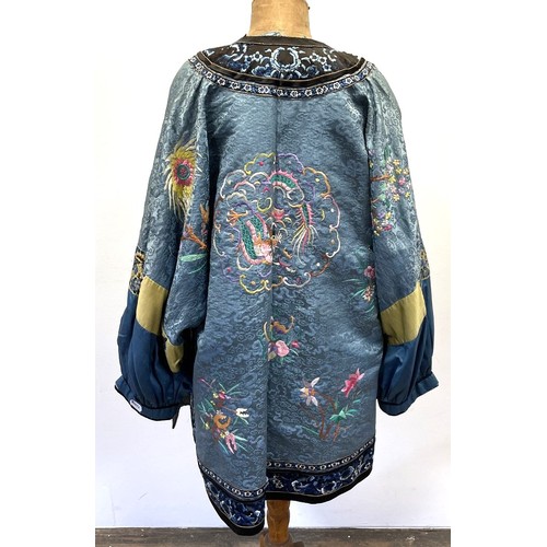 893 - A Chinese silk embroidered jacket