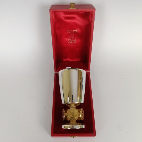 152 - A silver and silver gilt, The Bristol 600 Goblet,  Stuart Devlin, limited edition , 74/600, London 1... 