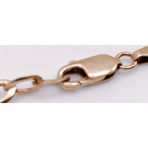 415 - A 9ct gold bracelet, 2.7 g