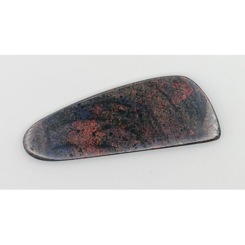 435 - A piece of black opal, 12.8 g