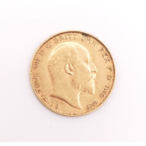 529 - An Edward VII half sovereign, 1904