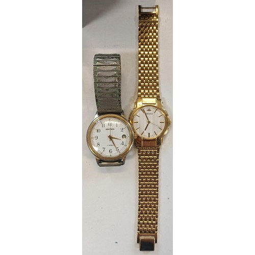 551 - Assorted dress watches, cased (box)