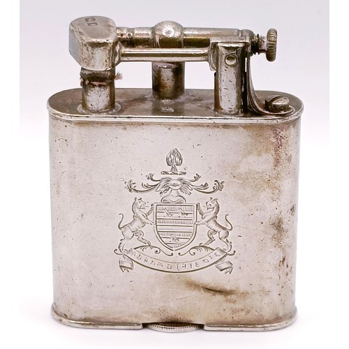 205 - A George V silver lighter, London 1924