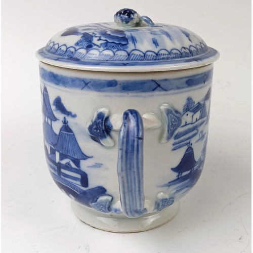 995 - A Chinese famille rose teapot and cover, 15.5 cm high, lacks handle, four plates and a Chinese bowl ... 