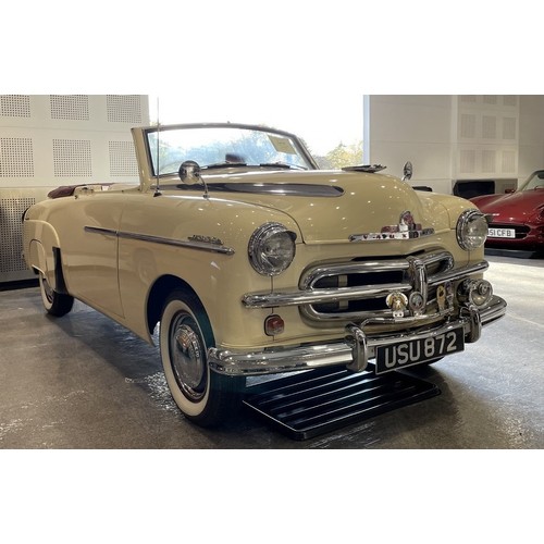21 - 1954 Vauxhall Velox VagabondRegistration number USU 872CreamImported to the UK from Australia in 199... 