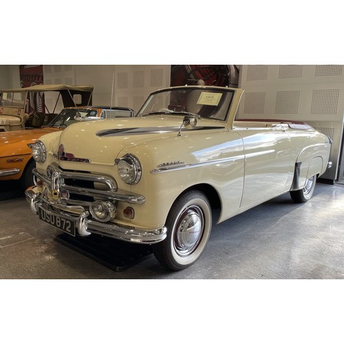 21 - 1954 Vauxhall Velox VagabondRegistration number USU 872CreamImported to the UK from Australia in 199... 