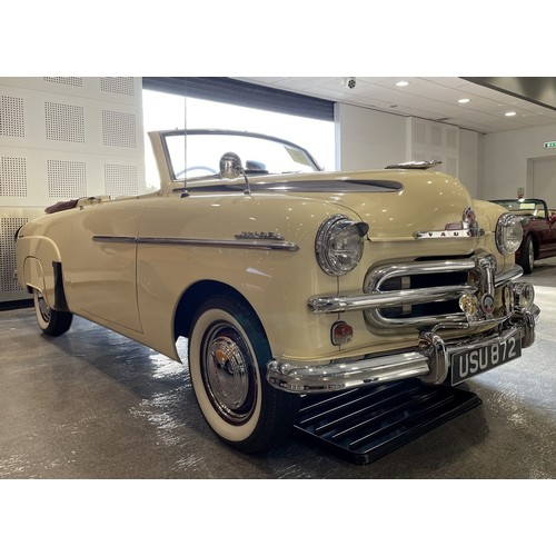 21 - 1954 Vauxhall Velox VagabondRegistration number USU 872CreamImported to the UK from Australia in 199... 
