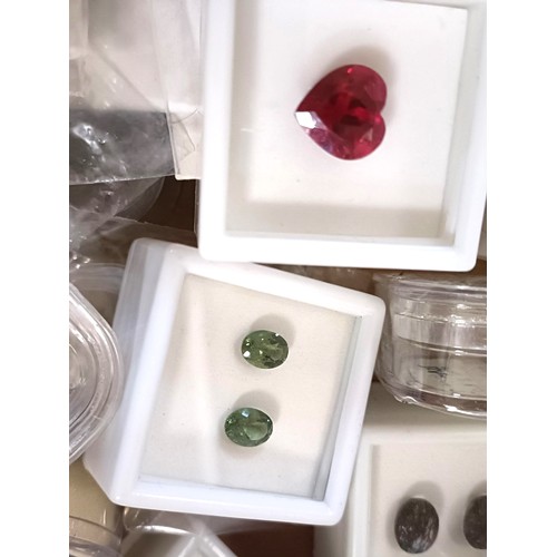 620 - Assorted cut loose gemstones (qty)