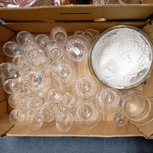 1189 - Assorted ceramics and glass (2 boxes)