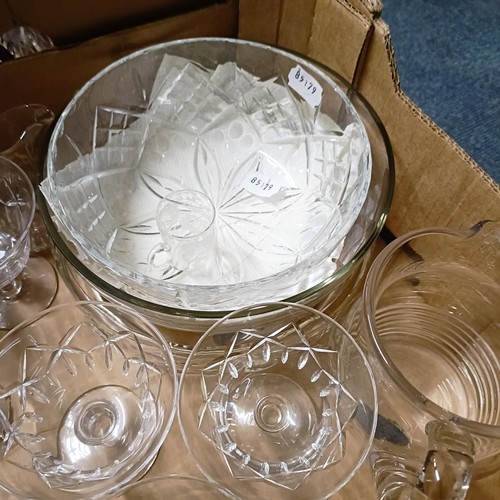 1189 - Assorted ceramics and glass (2 boxes)