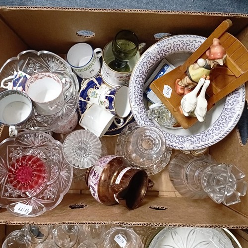 1189 - Assorted ceramics and glass (2 boxes)