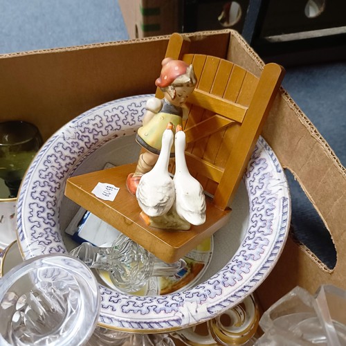 1189 - Assorted ceramics and glass (2 boxes)