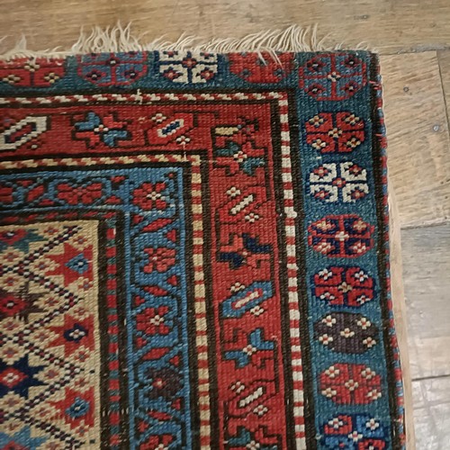 1295 - A Caucasian rug, 208 x 92 cm