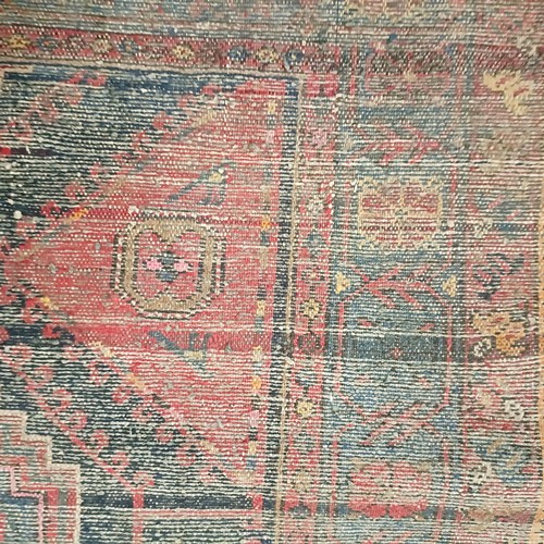 1305 - A Hamadan rug, 268 x 132 cm